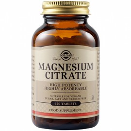 Solgar Magnesium Citrate 200mg 120 Tablets