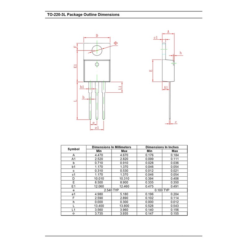 Chanzon TIP127 TO-220 Power PNP Darlington Transistor 5A Pack of