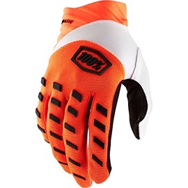 100% Airmatic HU-GLO-0057 Unisex Gloves Fluorescent Orange - Neon Orange L