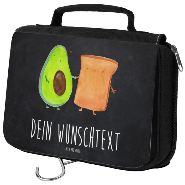 Mr. & Mrs. Panda Personalised Toiletry Bag Avocado + Toast,