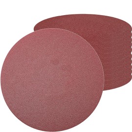 20 PCS 7 Inch 100 Grit Sanding Discs Sandpaper -7" Hook-and-Loop Aluminum Oxide Sander Paper Grinding Polishing for Drywall Random Orbit Sander