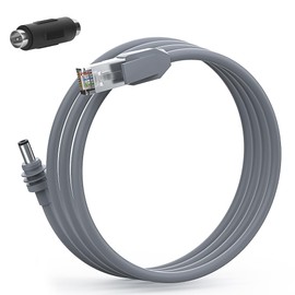 Starlink Mini RJ45 to DC5521 Charging Cable,1.2M 26AWG Starlink Mini Power Cable (CB9)