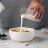 AmorArc Stoneware Cereal Bowls for Kitchen, 28oz Large Ceramic Soup