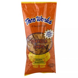 Taco Works Chips Tortilla Original 16 oz (Pack of 10)
