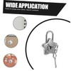 Operitacx 2 pcs Star Shape Padlock DIY Decorative Lock with