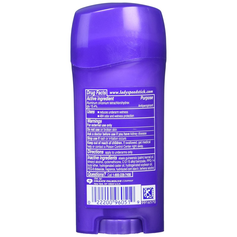 Lady Speed Stick Invisible Dry Antiperspirant & Deodorant, Powder Fresh,
