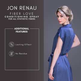 Jon Renau Conditioning Spray for Synthetic Wigs, Leave-In Conditioner for Wigs, Toppers & Hair Extensions, 2 Ounce