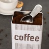 COM-FOUR® 2 x Coffee Scoops Made of Stainless Steel -