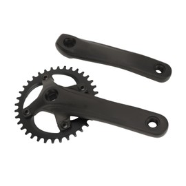 104 BCD Crankset, 36T 104 BCD Mountain Bike Single Speed ​​Crankset for Outdoor Riding