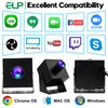 ELP 1080P 120fps USB ojo de pez cámara para computadora