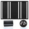 Large Bulletin Board - 60 x 36 Inches, Foldable Decorative