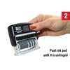 2000 PLUS 011090 Micro Message Dater, Self-Inking