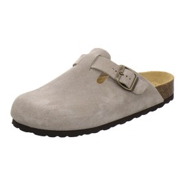 AFS Shoes 2900 Comfortable Leather Clogsfor Women, Fashionable Slippers, Handmade in Germany, quarz, Size: 7.5