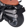 1:12 Pull Back Motorcycle Toy Cool Retro Motorcycle Toy with