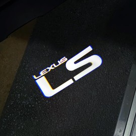 Lexus Laser Logo Light, Door Welcome Light, Lexus Door Curtain Lamp, LED Logo Projection, Curtain Lamp, 2 Piece HD Set, Compatible with LS ES IS LX RX GS UX LM LC GX