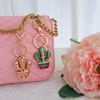 Women Keychain For Bag Purse Charm Handbag Backpack Rhinestone Kawaii