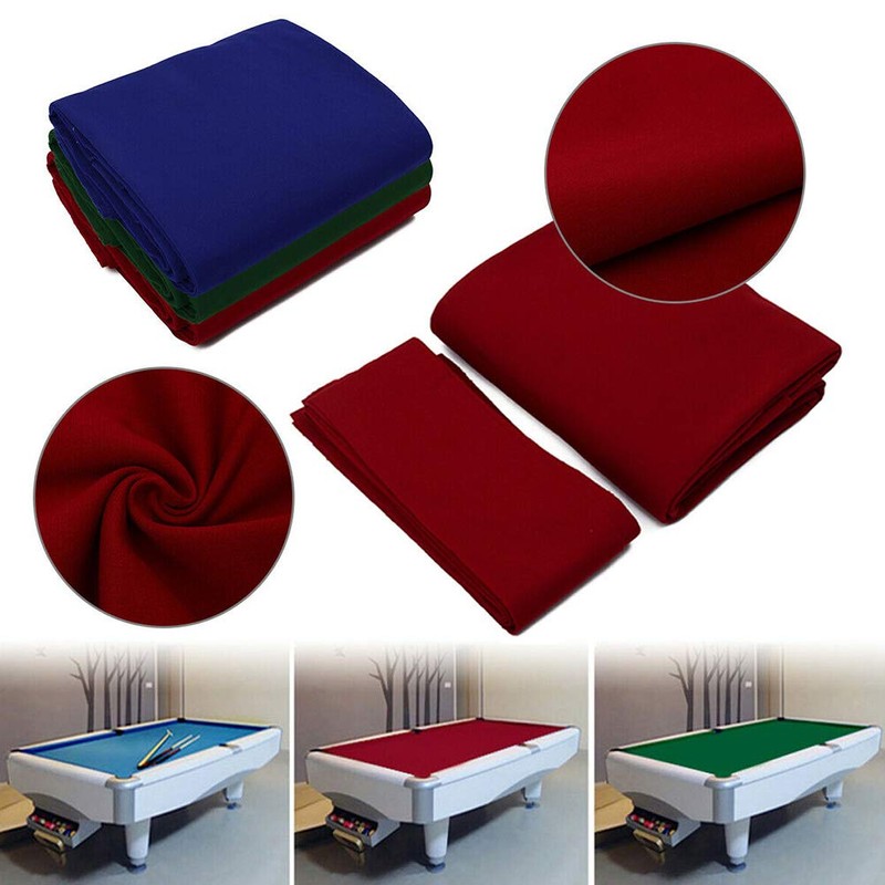 WANAONE Professional Pool Felt Tablecloth Standard Billiard Tablecloth 7ft 8ft