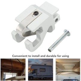 Qiilu Sunchaser II Awning Lower Rafter Claw, Heavy Duty Satin Aluminium, RV Awning Part