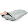 MILVOWOC 2Pcs Brushed Microfiber Body Pillowcases - 20 x 55
