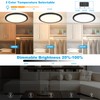 RDGOOD Sensor LED Ceiling Light Dimmable with Motion Sensor, 24