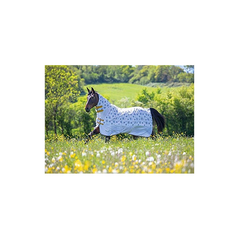 Shires Tempest Original Dandelion Pattern Fly Rug Full Neck Combo