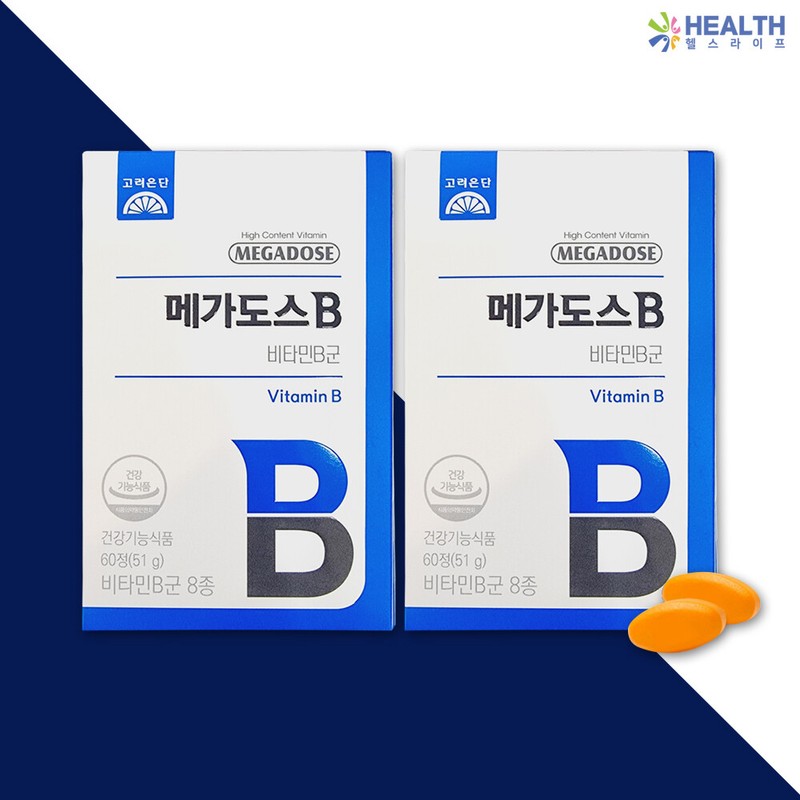 Goryeo Eundan Korea Eundan Megadose B Vitamin B Complex 850mg
