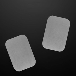 JQ Steel Thin Square Mini Size Double-sided Tape Magnetic Patch 56X37mm / 스틸얇은자석 사각 미니 미니사이즈 양면테이프 자석패치 56X37mm