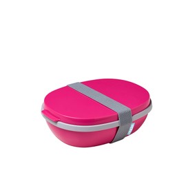 Space Joy 5703052PI Losty Mepal Lunch Box, Ellipse Duo, Pink