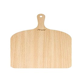 Eppicotispai Birchwood Pizza Peel, 16 by 12-Inch,Silver/Brown