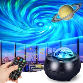 Star Galaxy Projector Planetarium Light - Nebula Light with 10 Planets, Timed Starry Ceiling Light Projector for Bedroom Decor Night Light Gifts Ideas for Kids Adult Boy Girl Birthday Gift