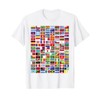 Flags - Over 100 Countries World Geography Vexillology Alt T-Shirt