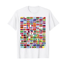 Flags - Over 100 Countries World Geography Vexillology Alt T-Shirt