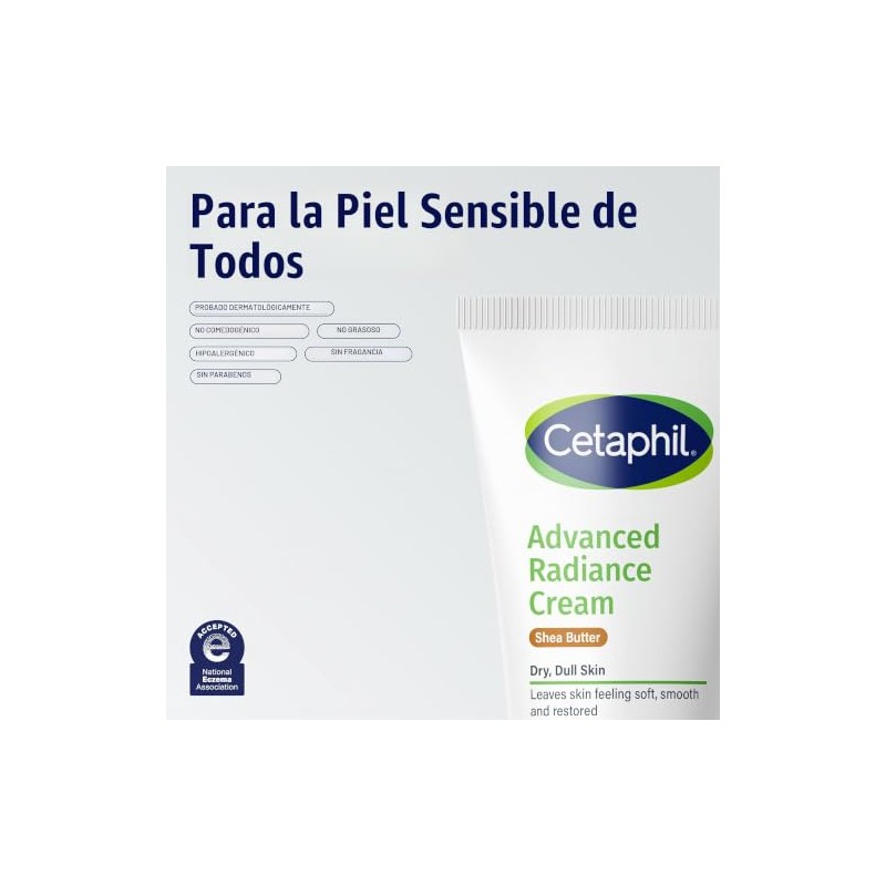 CETAPHIL Crema de alivio avanzado con manteca de karité, 6