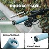 ROCKBROS Bike Handlebar Grips Non-Slip Double Lock Bicycle Grips 2.22mm