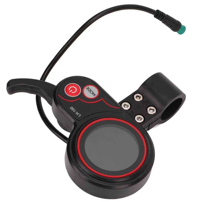 Electric Bicycle LCD Display Meter with 5P Waterproof Connector 24V
