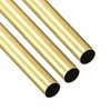 MACHSWON 3 Pcs Brass Round Tube H65 Copper Tubes Pipe