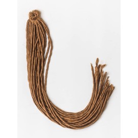 DreadLab - Soft Style Double Ended Synthetic Dreadlocks Twists 10 Pack (Light Brown)