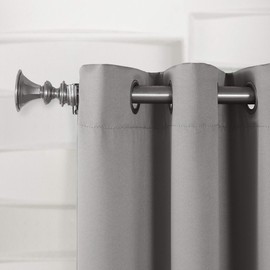 Sun Zero Barrow Energy Efficient Grommet Curtain Single Panel