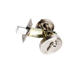 Deadbolt Home Door Cylinder Lock Night Latch, Zinc Alloy with Keys Re-Key Lock