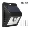 30 LEDs Solar Motion Sensor Night Light Outdoor Waterproof Garden