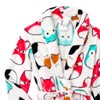 Squishmallows Girls Bathrobe Very Soft Flannel Plush Kids Sleep Robe