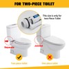 KERDE 2-Inch Automatic Toilet Flusher - Dual Flush Valve with
