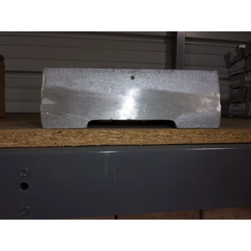 Ben Douglas Foundry Post Base, Anchored 8x8 Heavy Cast Aluminum