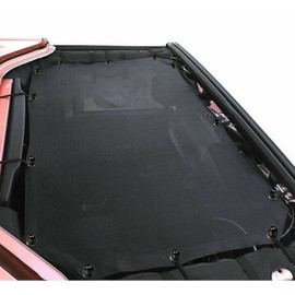 Mesh Sun Shade Bimini Bikini Top for 2/4 Door, 2Dr / 4Dr Jeep Wrangler JK JKU