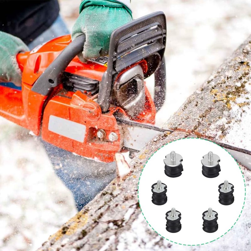 6Pcs Buffer Mounts Chainsaw Parts AV Buffer For Husqvarna 61