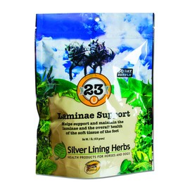 Silver Lining Herbs 23 Laminae Support - Natural Herbs Supporting Natural Temperature in Horse Feet and Legs - Herbal Supplement to Support Soft Tissues & Reduce Inflammation of Horse Foot - 1 lb Bag