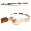 HOLIDYOYO 20pcs Convex Magnifier Lens Φmm Magnifying Lens for Telescopes