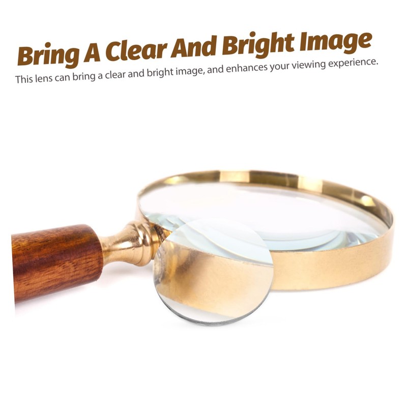 HOLIDYOYO 20pcs Convex Magnifier Lens Φmm Magnifying Lens for Telescopes