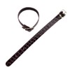 Trois anges Stylish Enamel Fabric Crocodile Pattern Nameplate Belt Replacement