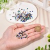 Cheriswelry 300Pcs Natural Gemstone Beads Colorful Abacus Crystal Stone Beads